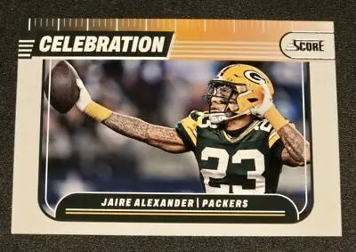 2024 Score #C-JAR Jaire Alexander Celebration - Football Card Single