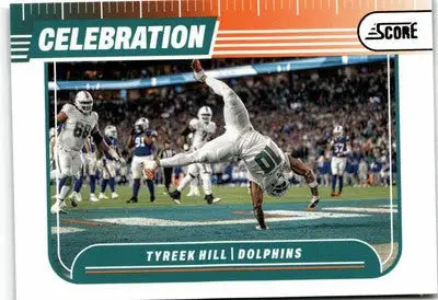 2024 Score #C-THL Tyreek Hill Celebration - Football Card Single