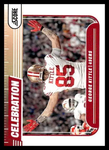 2024 Score Celebration #16 George Kittle NM-MT 49ers ID:75466 - Football Card Single
