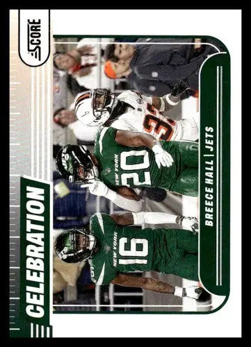 2024 Score Celebration #23 Breece Hall NM-MT NY Jets ID:75471 - Football Card Single