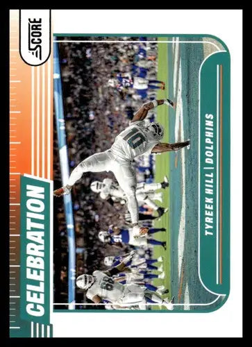 2024 Score Celebration #4 Tyreek Hill NM-MT Dolphins ID:75459 - Football Card Single
