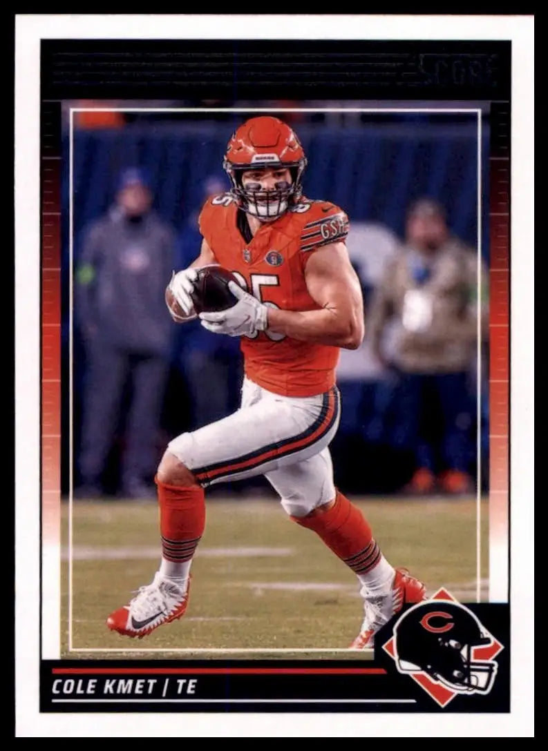2024 Score Cole Kmet #47 Chicago Bears Football Card NFL Sports - Football Card Single