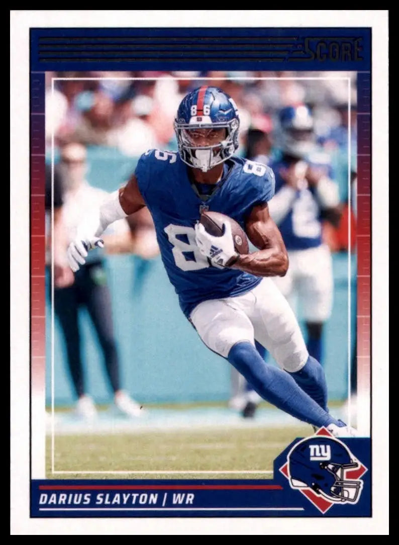 2024 Score Darius Slayton #210 New York Giants Football Card NFL Sports - Football Card Single