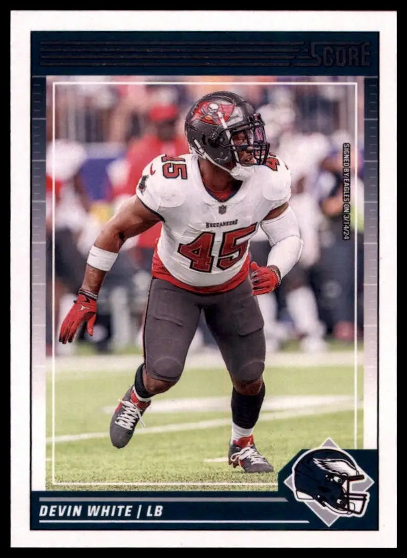 2024 Score Devin White #263 Philadephia Eagles Football Card NFL Sports - Football Card Single