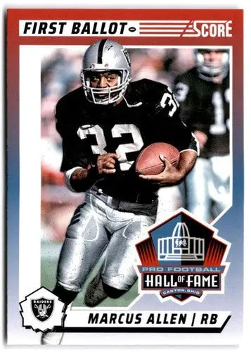 2024 Score First Ballot #5 Marcus Allen NM-MT LA Raiders ID:75477 - Football Card Single