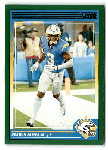 2024 Score Green #164 Derwin James Jr. NM-MT LA Chargers ID:75499 - Football Card Single
