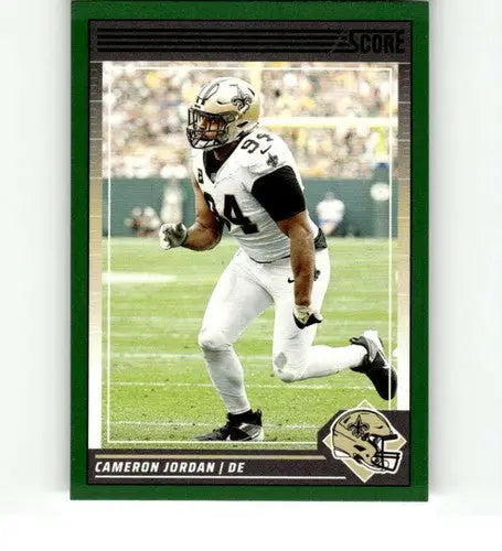 2024 Score Green #205 Cameron Jordan NM-MT Saints ID:75501 - Football Card Single