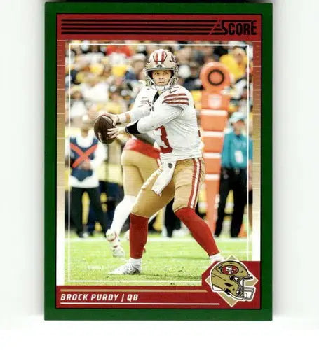2024 Score Green #244 Brock Purdy NM-MT 49ers ID:75502 - Football Card Single