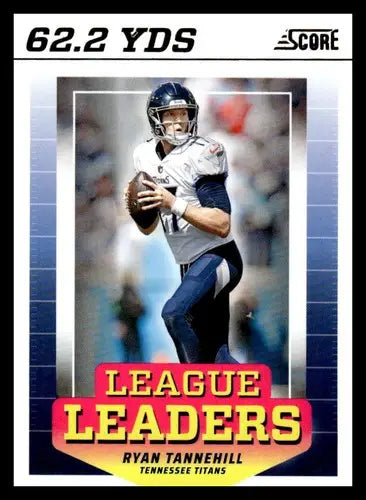 2024 Score League Leaders Ryan Tannehill Football Card Titans NM-MT SKU 75449