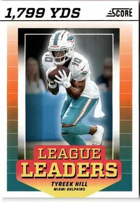 2024 Score #LL-THL Tyreek Hill League Leaders - Football Card Single