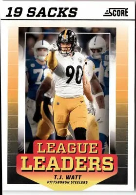 2024 Score #LL-TWT T.J. Watt League Leaders - Football Card Single