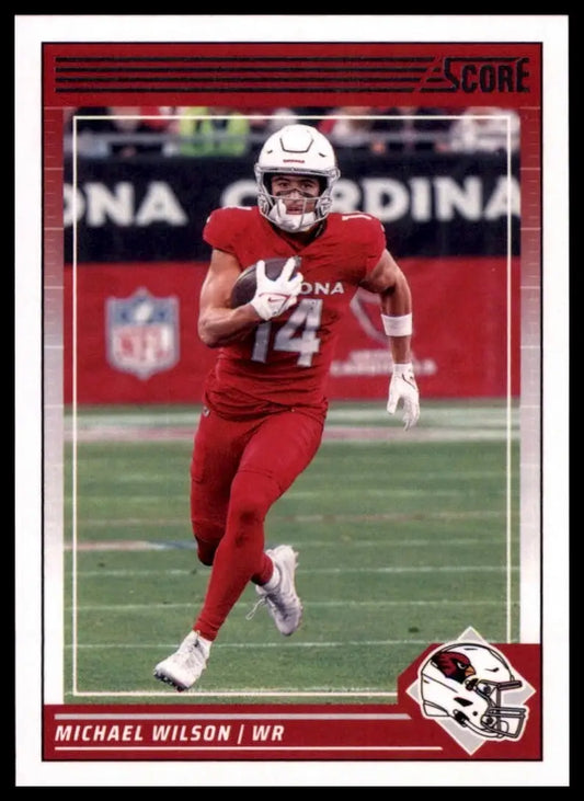 2024 Score Michael Wilson #7 Arizona Cardinals Football Card NFL Sports - Football Card Single