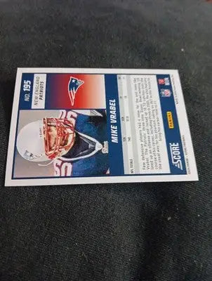2024 Score - Mike Vrabel #195. New England Patriots. NRMT+ - Football Card Single