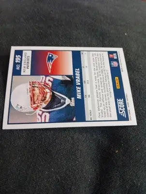 2024 Score - Mike Vrabel #195. New England Patriots. NRMT+ - Football Card Single