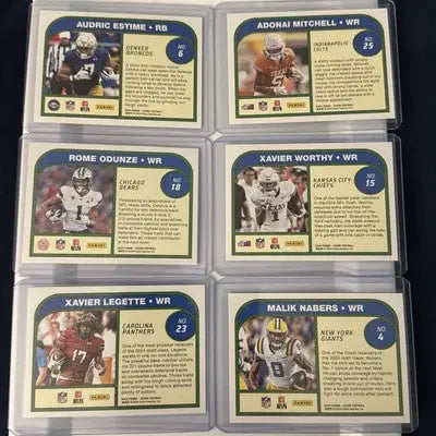 2024 Score Protential Lot Rookies 20 Cards Daniels Nix Maye & More - Football Card Single