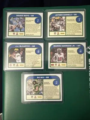 2024 Score Protential Lot Rookies 20 Cards Daniels Nix Maye & More - Football Card Single
