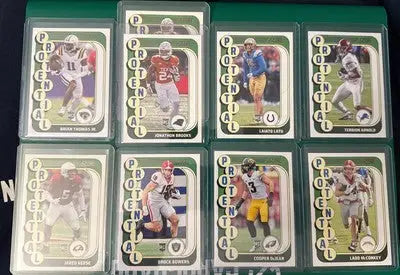 2024 Score Protential Lot Rookies 20 Cards Daniels Nix Maye & More - Football Card Single