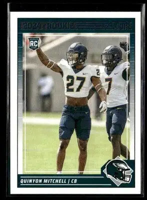 2024 Score Quinyon Mitchell #311 Green RC Philadelphia Eagles