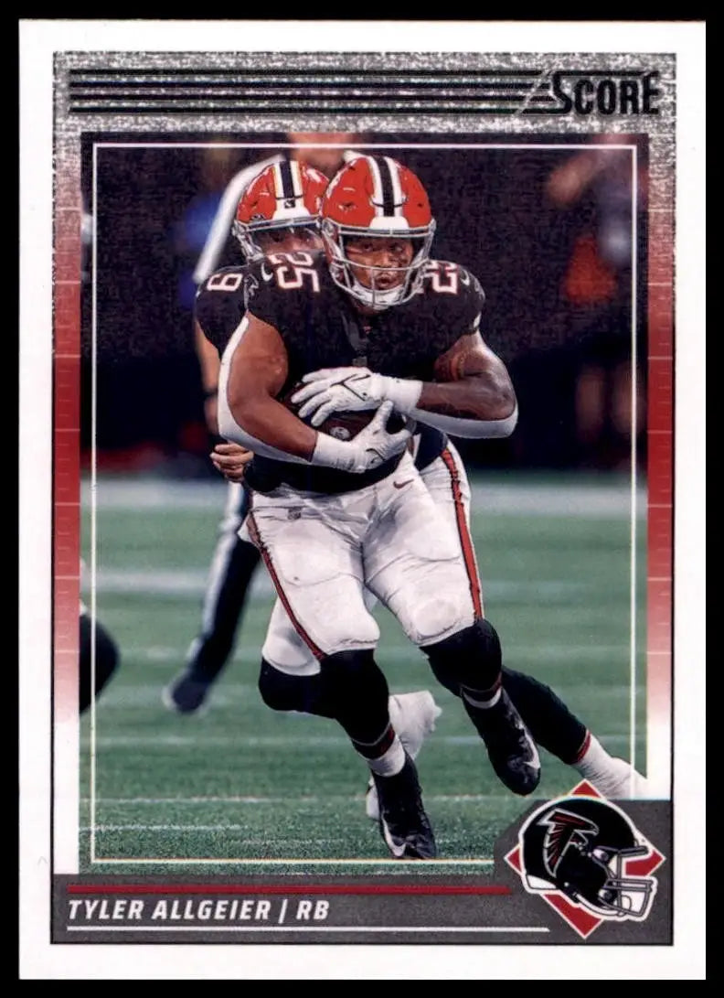 2024 Score Tyler Allgeier #10 Atlanta Falcons Football Card NFL Sports - Football Card Single