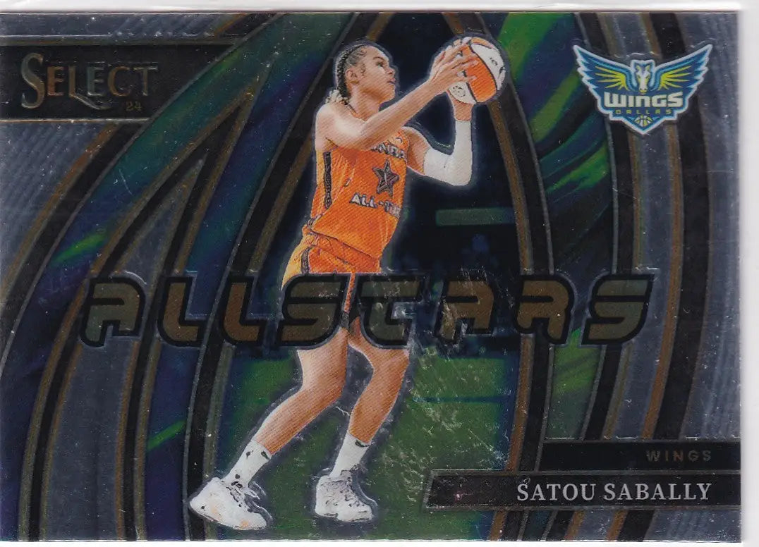 2024 SELECT #1 SATOU SABALLY ALL STARS- DALLAS WINGS - Basketball Card Single