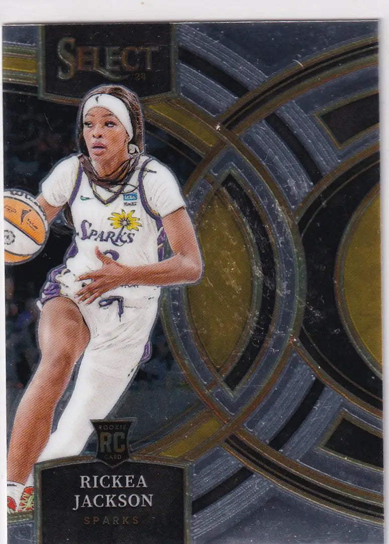 2024 SELECT #127 RICKEA JACKSON PREMIER- LOS ANGELES SPARKS - Basketball Card Single