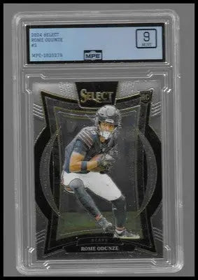 2024 Select Rome Odunze RC #3 Rookie MPE 9 Mint Bears WR