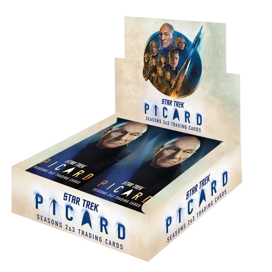 2024 Star Trek Picard Seasons 2 & 3 - Box of Cards (24 Packs) - Star Trek Card Box