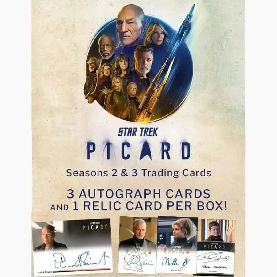 2024 Star Trek Picard Seasons 2 & 3 - Box of Cards (24 Packs) - Non-Sports Card Box