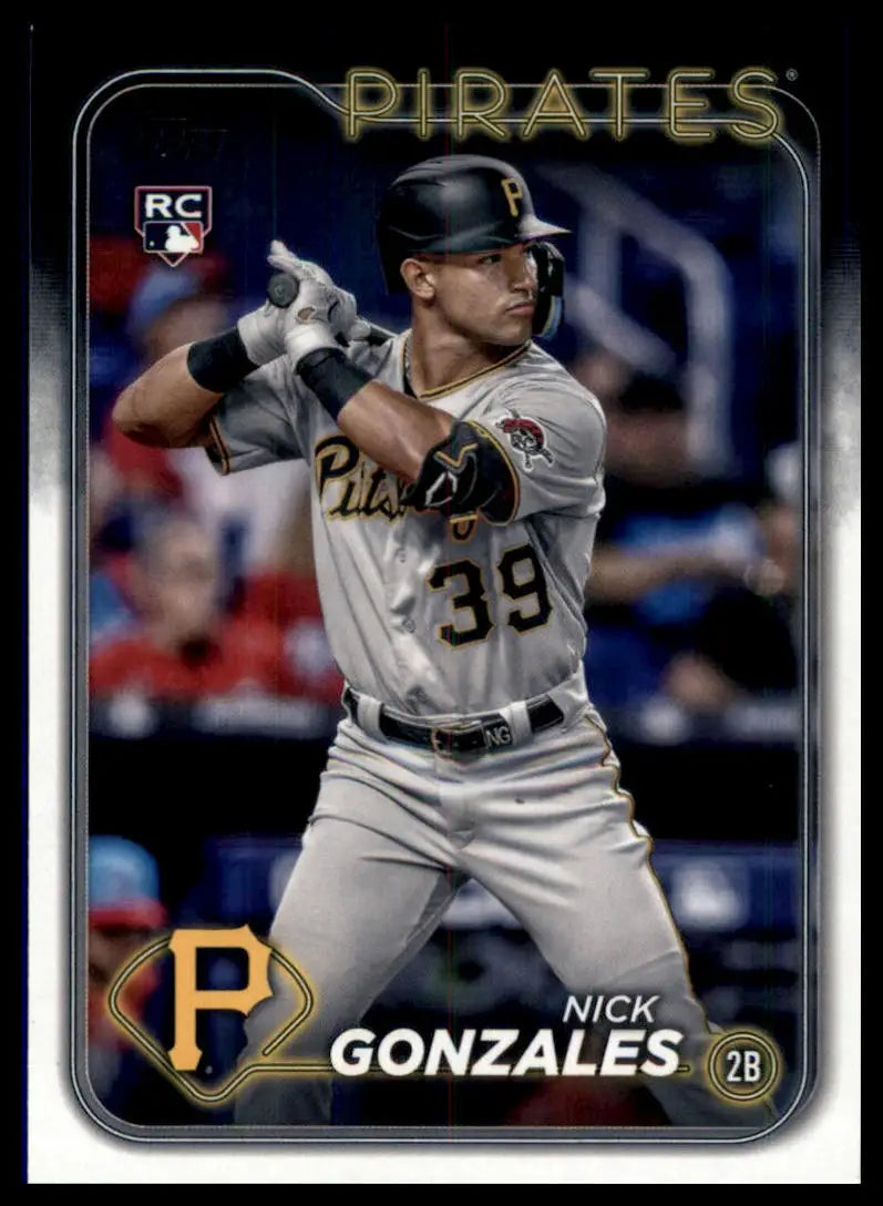 2024 Topps #1-250 Complete Your Set You Pick Choose Baseball MLB Sport Near Mint - 168 Nick Gonzales RC - Baseball Card