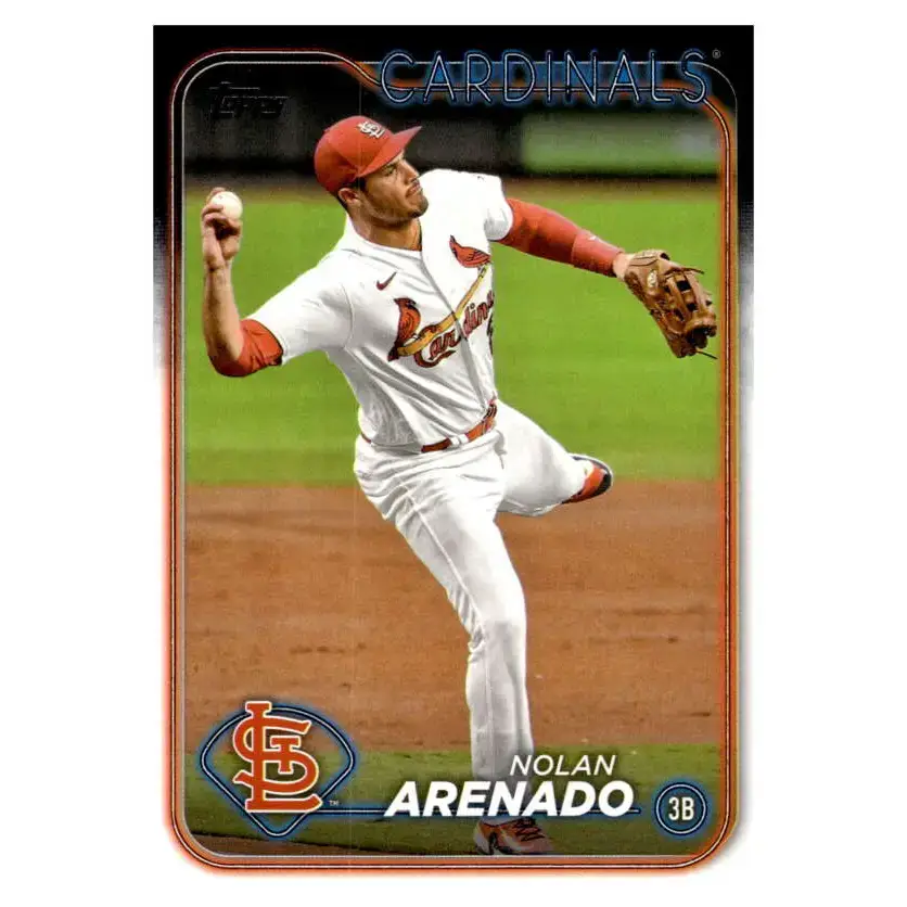 2024 Topps #118 Nolan Arenado NM-MT St. Louis Cardinals Baseball Card - Baseball Card Single
