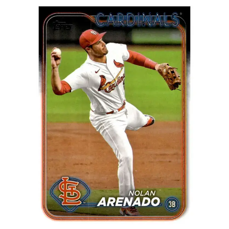 2024 Topps #118 Nolan Arenado NM-MT St. Louis Cardinals Baseball Card - Baseball Card Single