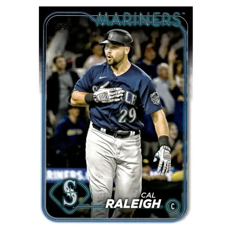 2024 Topps #122 Cal Raleigh NM-MT Seattle Mariners Baseball Card - Baseball Card Single