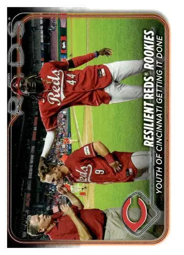 2024 Topps #133 Elly De La Cruz/Matt McCain CL NM-MT Reds Checklist ID:71076 - Baseball Card Single