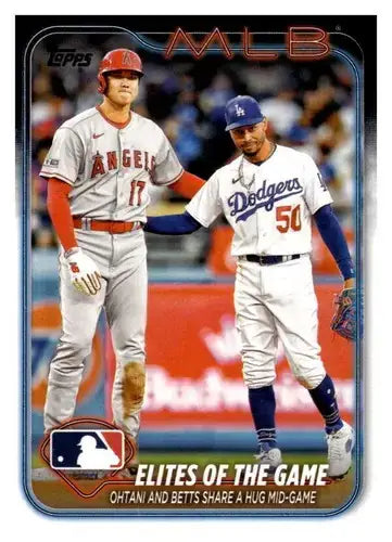 2024 Topps #138 Mookie Betts Shohei Ohtani Checklist ID:71148 - Baseball Card Single
