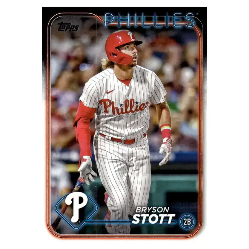 2024 Topps #139 Bryson Stott NM-MT Philadelphia Phillies Baseball Card - Baseball Card Single