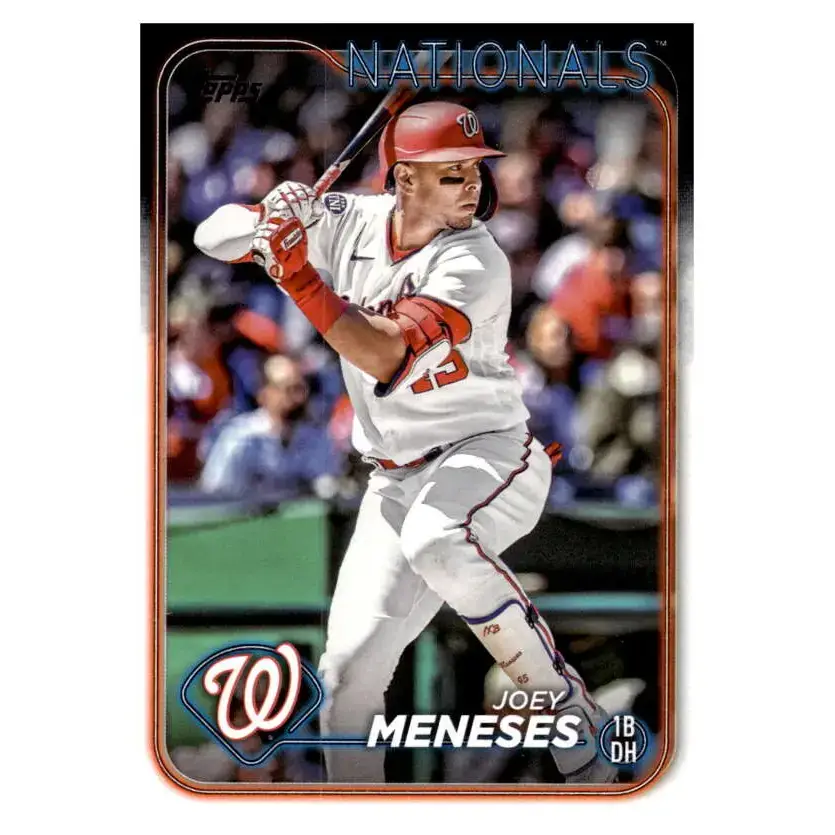 2024 Topps #142 Joey Meneses NM-MT Washington Nationals Baseball Card - Baseball Card Single