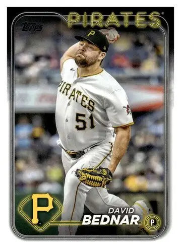 2024 Topps #143 David Bednar NM-MT Pirates ID:68766 - Baseball Card Single