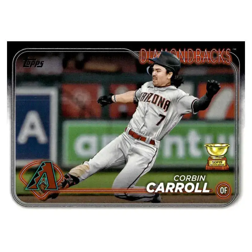 2024 Topps #156 Corbin Carroll NM-MT Arizona Diamondbacks Baseball Card - Baseball Card Single