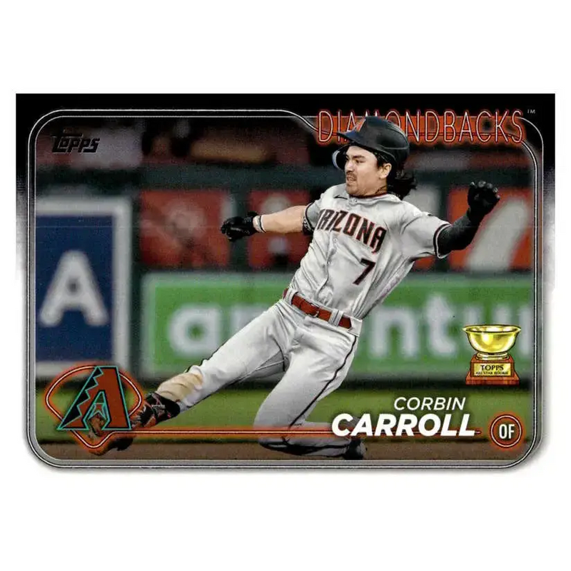 2024 Topps #156 Corbin Carroll NM-MT Arizona Diamondbacks Baseball Card - Baseball Card Single