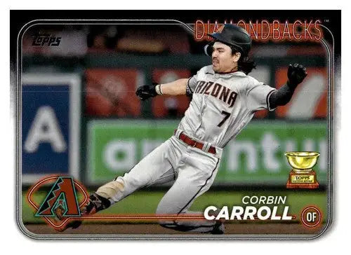 2024 Topps #156 Corbin Carroll NM-MT Diamondbacks ID:71154 - Baseball Card Single