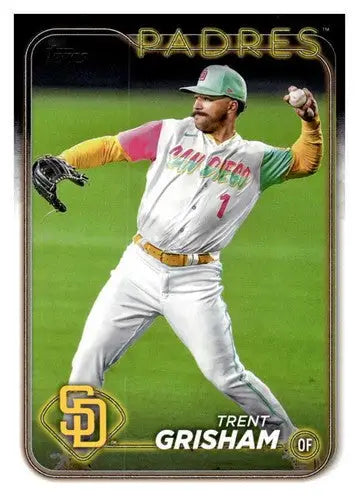 2024 Topps #157 Trent Grisham NM-MT Padres ID:73927 - Baseball Card Single