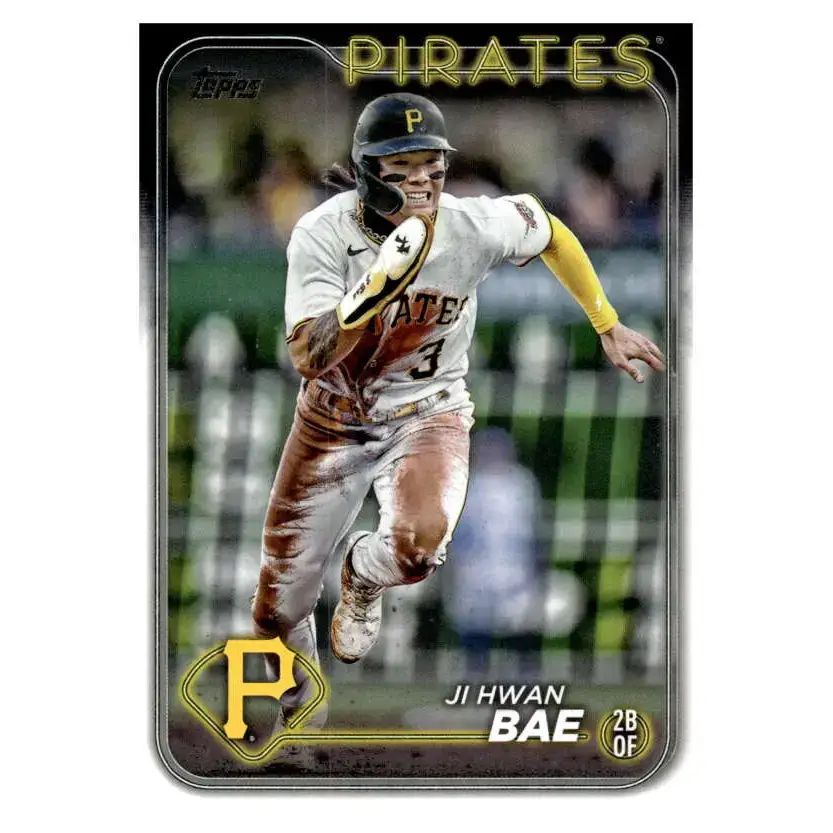 2024 Topps #160 Ji Hwan Bae NM-MT Pittsburgh Pirates Baseball Card - Baseball Card Single