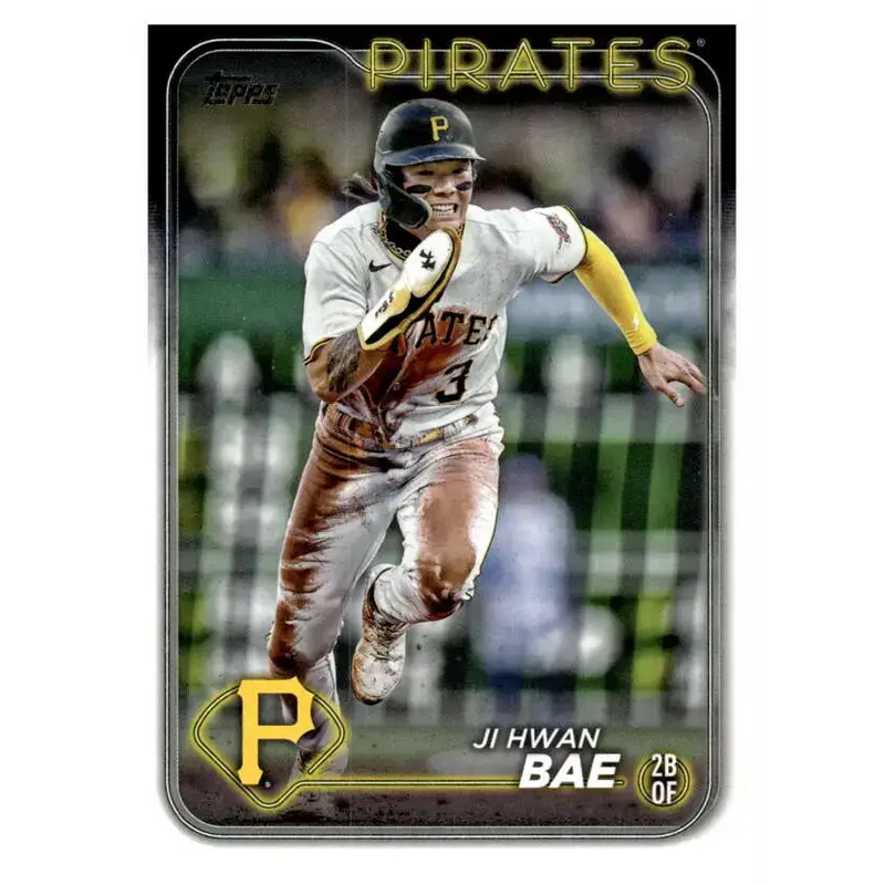 2024 Topps #160 Ji Hwan Bae NM-MT Pittsburgh Pirates Baseball Card - Baseball Card Single