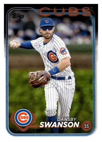 2024 Topps #164 Dansby Swanson NM-MT Cubs ID:68309 - Baseball Card Single