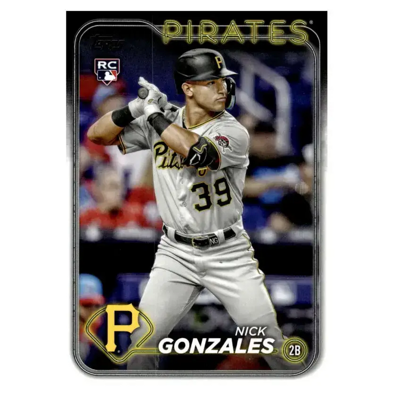 2024 Topps #168 Nick Gonzales NM-MT RC Rookie Pittsburgh Pirates Baseball Card - Baseball Card Single