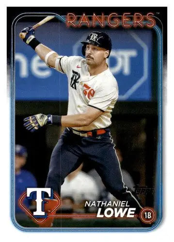 2024 Topps #174 Nathaniel Lowe NM-MT Rangers ID:68770 - Baseball Card Single