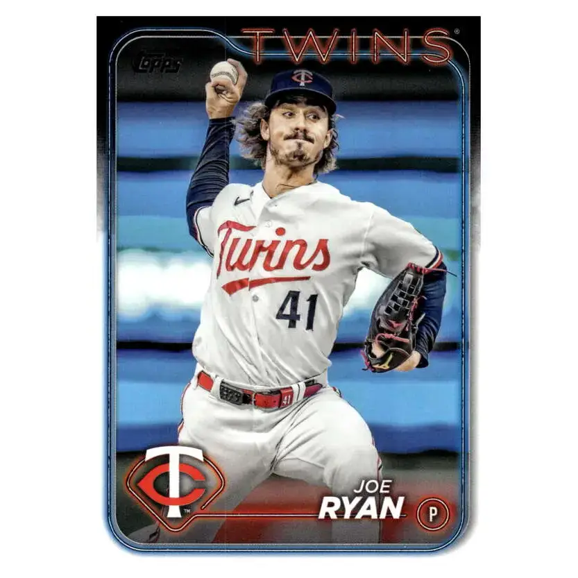 2024 Topps #175 Joe Ryan NM-MT Minnesota Twins Baseball Card - Baseball Card Single