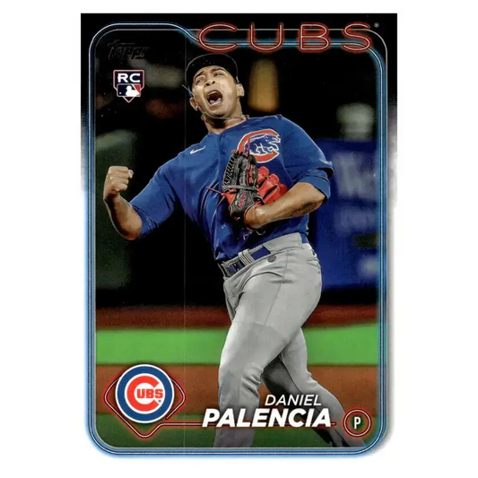 2024 Topps #178 Daniel Palencia NM-MT RC Rookie Chicago Cubs Baseball Card - Baseball Card Single