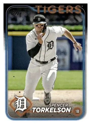2024 Topps Spencer Torkelson NM-MT baseball card featuring original gloss Tigers ID 71166