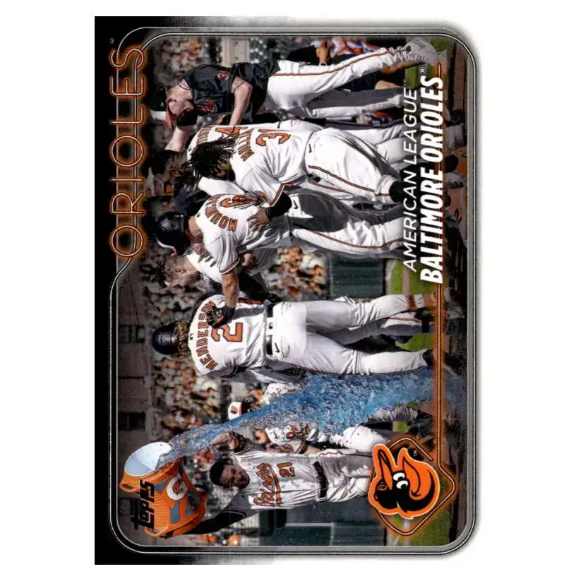 2024 Topps #192 Baltimore Orioles NM-MT Baltimore Orioles Baseball Card - Baseball Card Single